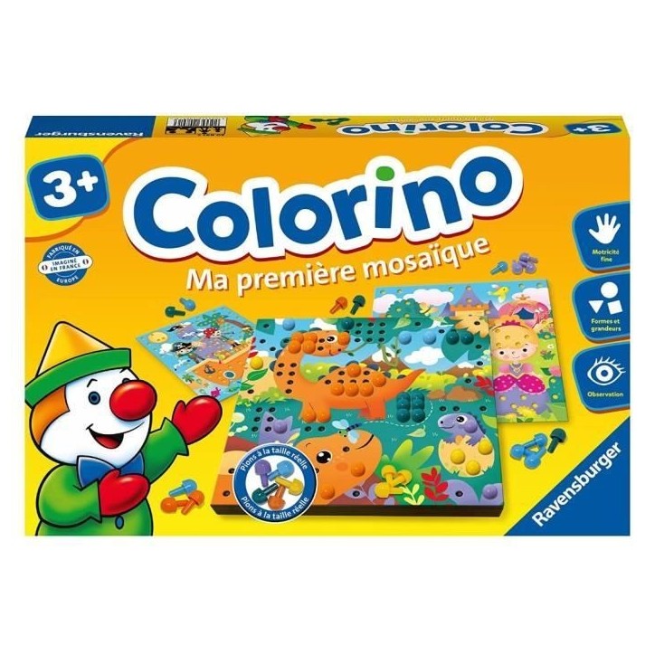 Ravensburger - Colorino Ma premiere mosaique Ravensburger - Colorino Ma premiere mosaique