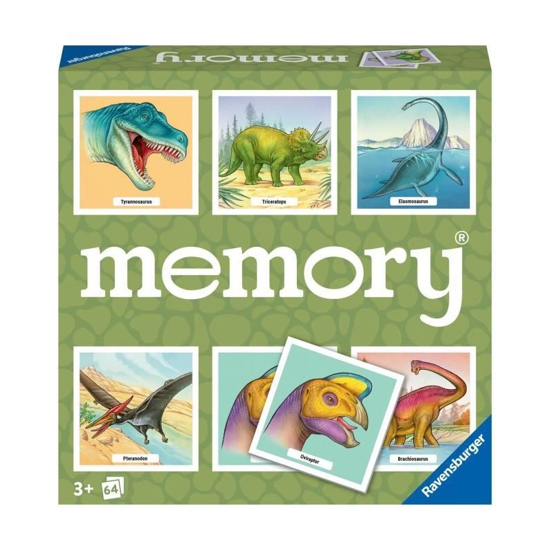 Grand memory Dinosaures, Jeu Educatif, association et mémorisation, A Grand memory Dinosaures, Jeu Educatif, association et mémorisation, A