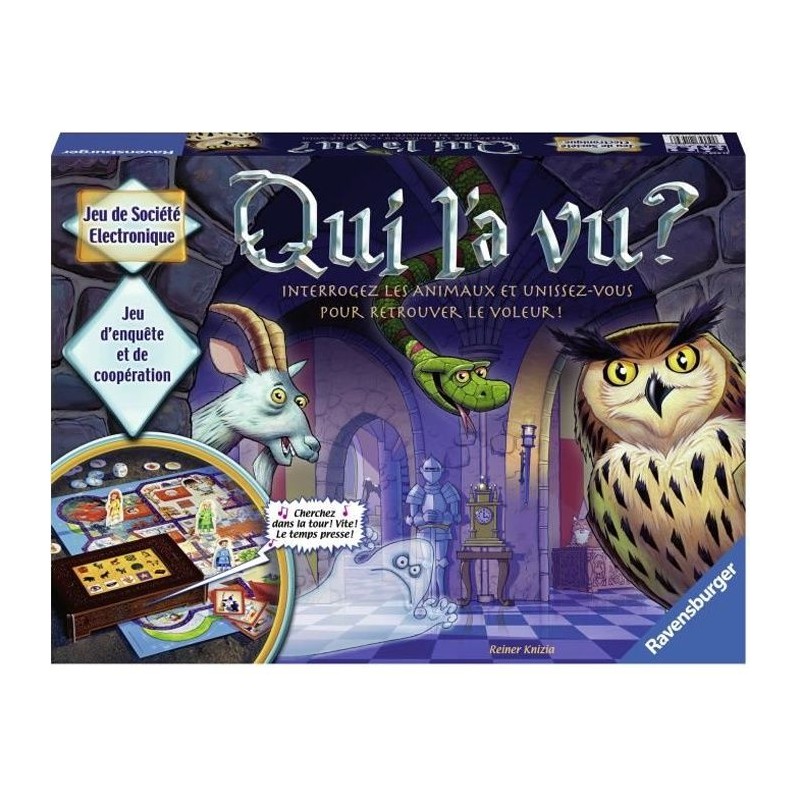 Qui l'a vu ? - Jeu de société - De 2 a 4 joueurs - Des 6 ans - Versi Qui l'a vu ? - Jeu de société - De 2 a 4 joueurs - Des 6 ans - Versi