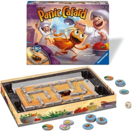 Panic Cafard, Jeu Société Enfants, Des 5 Ans, Ravensburger