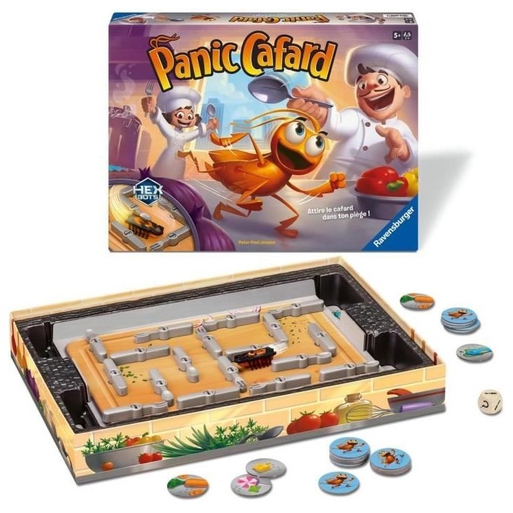 Panic Cafard, Jeu Société Enfants, Des 5 Ans, Ravensburger