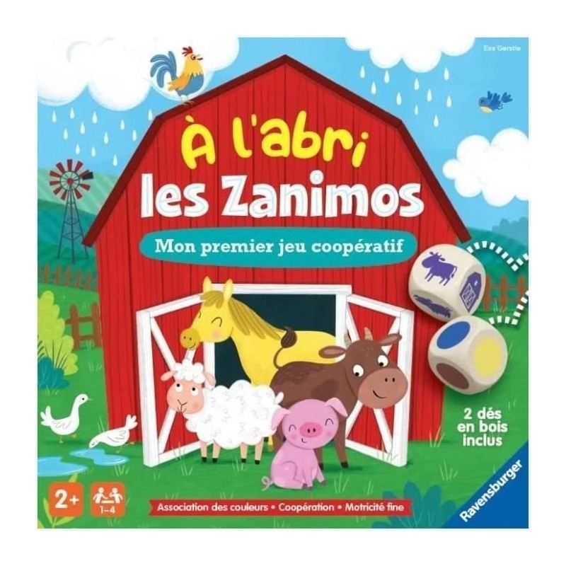 a l'abri les Zanimos ! - Jeux enfants - 00022339 - Des 2 ans - Ravensb