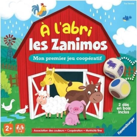 a l'abri les Zanimos ! - Jeux enfants - 00022339 - Des 2 ans - Ravensb