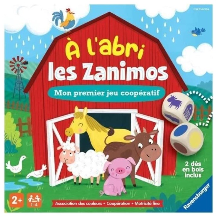 a l'abri les Zanimos ! - Jeux enfants - 00022339 - Des 2 ans - Ravensburger a l'abri les Zanimos ! - Jeux enfants - 00022339 - Des 2 ans - Ravensburger