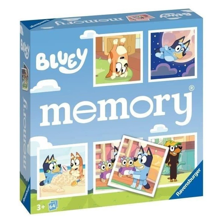 Ravensburger-BLUEY-Grand memory Bluey-4005556226467-A partir de 3 ans