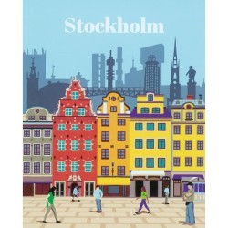 CreArt Stockholm 24x30 cm - Peinture par numéros – Des 12 ans – R