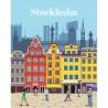 CreArt Stockholm 24x30 cm - Peinture par numéros – Des 12 ans – R