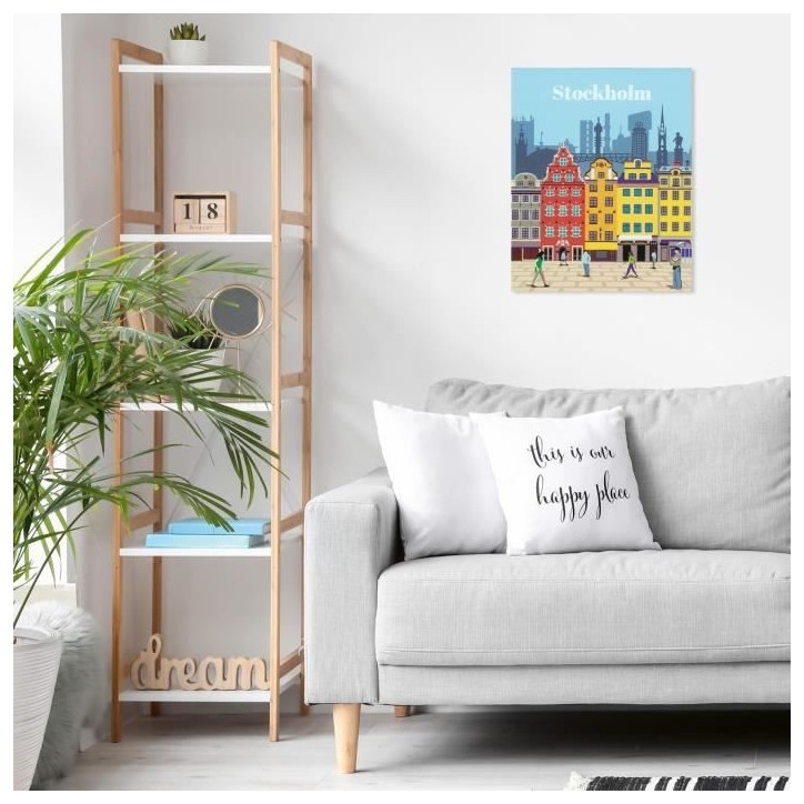 CreArt Stockholm 24x30 cm - Peinture par numéros – Des 12 ans – Ravensburger - 23520