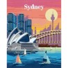 CreArt Sydney 24x30 cm - Peinture par numéros – Des 10 ans – Rave