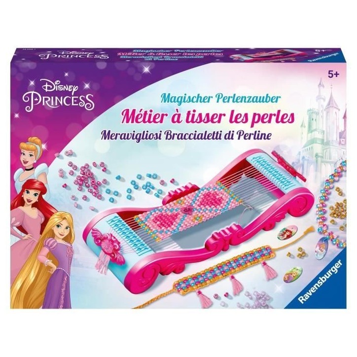 Métier a tisser Disney Princesses - Création mode - 00023540 - Des 5 ans