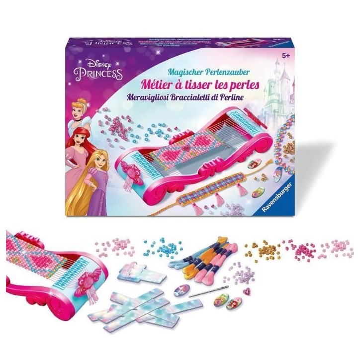 Métier a tisser Disney Princesses - Création mode - 00023540 - Des 5 ans