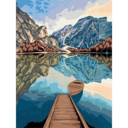 Ravensburger – CreArt grand format 30x40 cm – Lake views – Des 1
