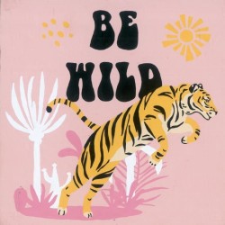 CreArt Be Wild 20x20 cm - Peinture par numéros – Des 12 ans – Rav