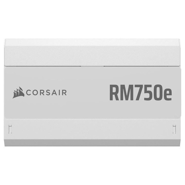 Alimentation PC - CORSAIR - CP-9020292-EU - RM750e White - 750 W - ATX 3.1 - Cybenetics GOLD Alimentation PC - CORSAIR - CP-9020292-EU - RM750e White - 750 W - ATX 3.1 - Cybenetics GOLD