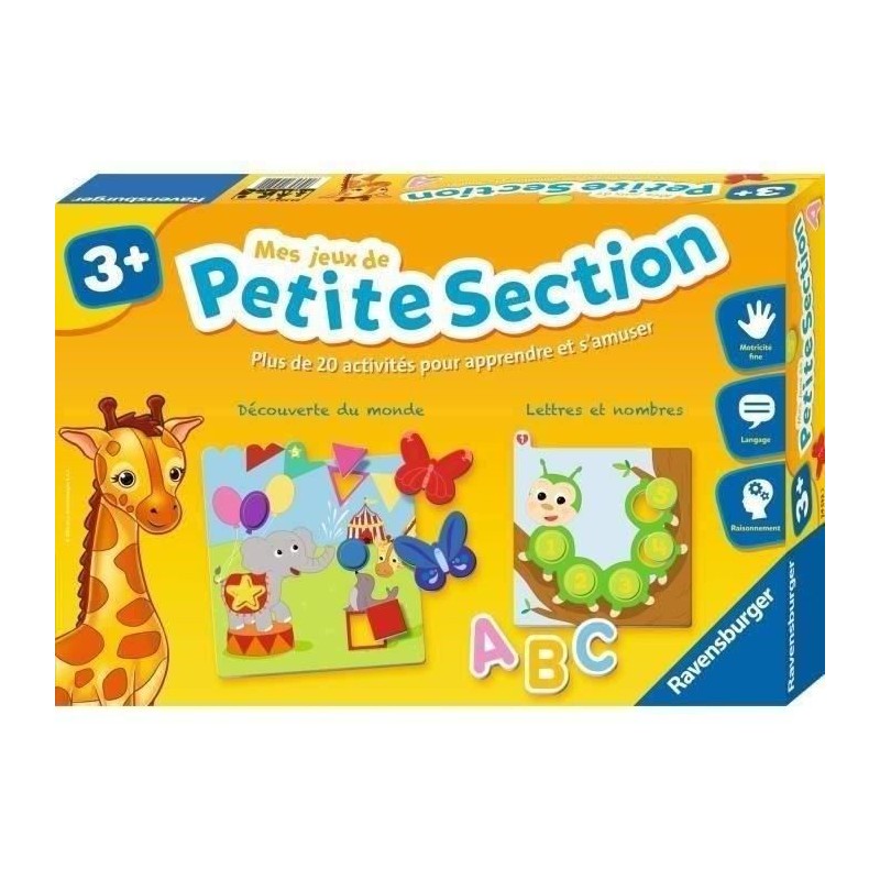 Coffret complet éducatif - Mes jeux de petite section - Ravensburger Coffret complet éducatif - Mes jeux de petite section - Ravensburger