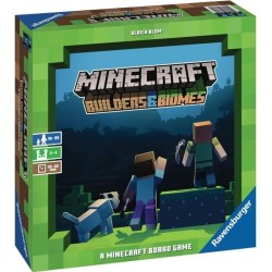 Minecraft Builders & Biomes, Jeu Société, Issu Du Vidéo Multilingue