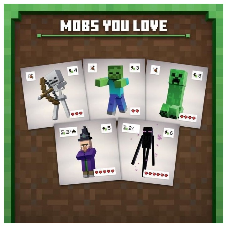 Minecraft Builders & Biomes, Jeu Société, Issu Du Vidéo Multilingue (français Inclus), Ravensburger, 26132 Minecraft Builders & Biomes, Jeu Société, Issu Du Vidéo Multilingue (français Inclus), Ravensburger, 26132