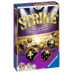 Jeu d'ambiance Strike - Ravensburger - Jeu de lancer de dés - 2 a 5 j