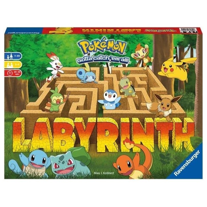 Labyrinthe POKEMON - Ravensburger - Jeu de société famille - Chasse au trésor - 2 a 4 joueurs des 7 ans Labyrinthe POKEMON - Ravensburger - Jeu de société famille - Chasse au trésor - 2 a 4 joueurs des 7 ans