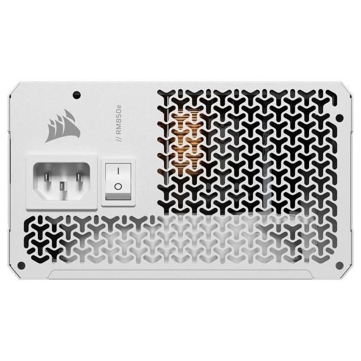 Alimentation PC - CORSAIR - CP-9020293-EU - RMe White Series RM850e White - 850 W - ATX 3.1 Alimentation PC - CORSAIR - CP-9020293-EU - RMe White Series RM850e White - 850 W - ATX 3.1