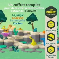 Gravitrax Junior - Starter Set XXL My Planet 184 pieces - Circuit de b