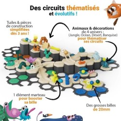 Gravitrax Junior - Starter Set XXL My Planet 184 pieces - Circuit de b