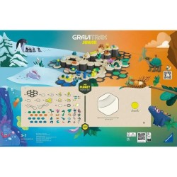 Gravitrax Junior - Starter Set XXL My Planet 184 pieces - Circuit de b