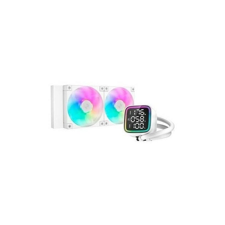 Refroidissement PC - DEEPCOOL - LD240 WH - Liquide tout-en-un - Ventilateur 12 cm - Couleur blanche