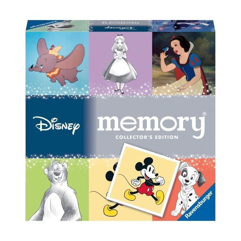 Jeu de mémoire Collectors' memory Walt Disney - Ravensburger Jeu de mémoire Collectors' memory Walt Disney - Ravensburger