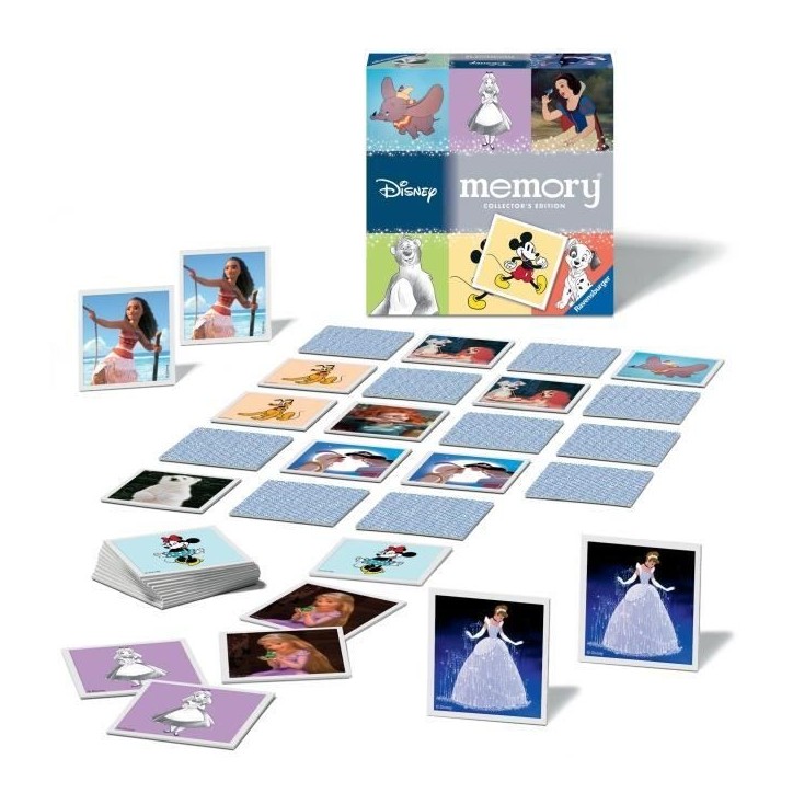 Jeu de mémoire Collectors' memory Walt Disney - Ravensburger Jeu de mémoire Collectors' memory Walt Disney - Ravensburger