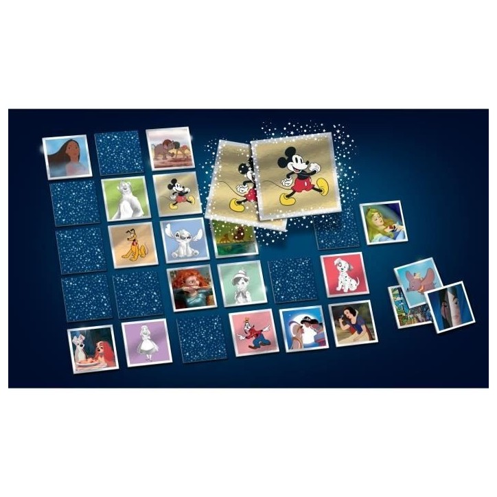 Jeu de mémoire Collectors' memory Walt Disney - Ravensburger Jeu de mémoire Collectors' memory Walt Disney - Ravensburger