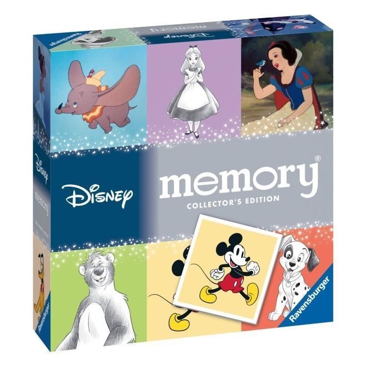 Jeu de mémoire Collectors' memory Walt Disney - Ravensburger Jeu de mémoire Collectors' memory Walt Disney - Ravensburger