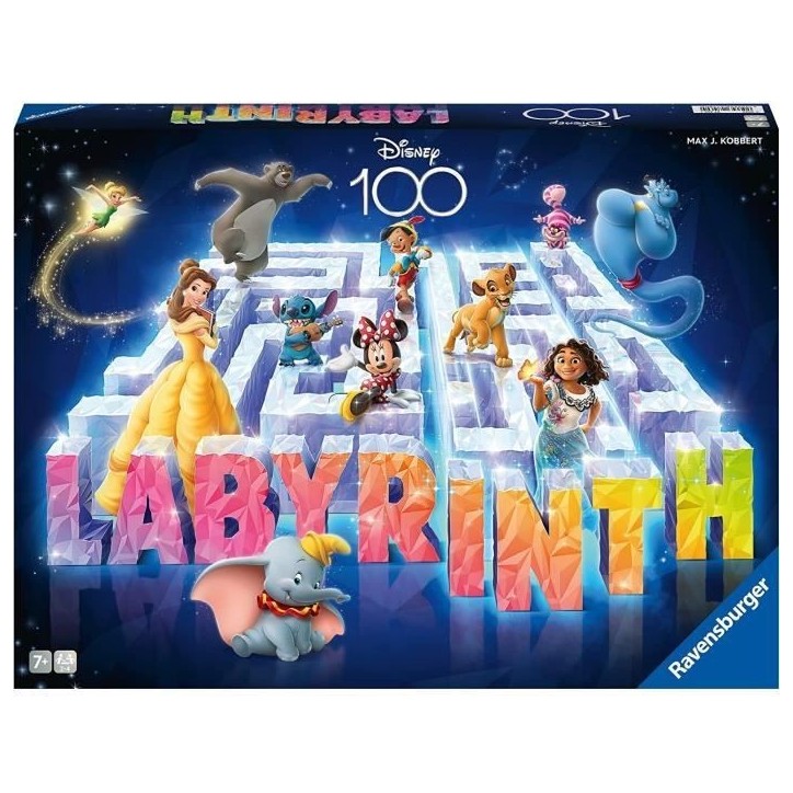 Labyrinthe Disney 100eme anniversaire - Jeu de plateau - 4005556274604 - Ravensburger Labyrinthe Disney 100eme anniversaire - Jeu de plateau - 4005556274604 - Ravensburger