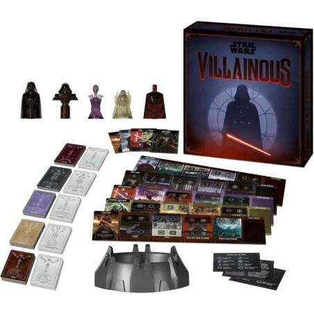 Star Wars Villainous - Le pouvoir du côté obscur - Jeu de stratégie - 2 a 4 Joueurs des 10 ans - 27492 - Jeu de base - Ravens
