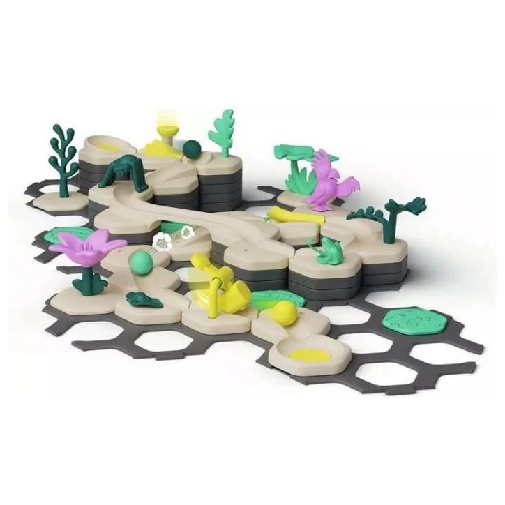 Gravitrax Junior - Starter Set My Jungle 97 pieces - Circuit de billes - Jeu de construction créatif - Ravensburger - Des 3 ans Gravitrax Junior - Starter Set My Jungle 97 pieces - Circuit de billes - Jeu de construction créatif - Ravensburger - Des 3 ans