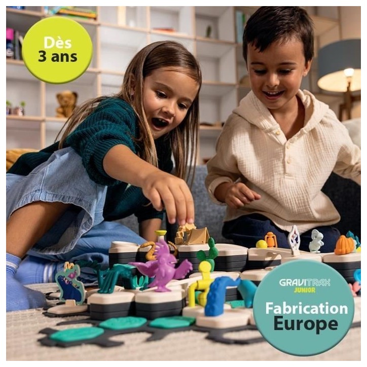 GraviTrax JUNIOR Set d'extension Start and Run - Circuits de billes - des 3 ans - 27531 - Ravensburger GraviTrax JUNIOR Set d'extension Start and Run - Circuits de billes - des 3 ans - 27531 - Ravensburger