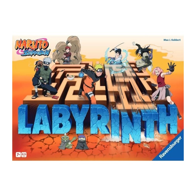 Labyrinthe Naruto, jeux de société, Naruto Shippuden, Des 7 ans, 275 Labyrinthe Naruto, jeux de société, Naruto Shippuden, Des 7 ans, 275