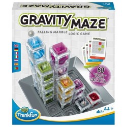 Gravity Maze jeu de logique, Casse-tete, Circuit-bille-Construction, 6