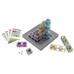 Gravity Maze jeu de logique, Casse-tete, Circuit-bille-Construction, 6