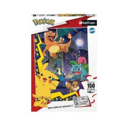Puzzle 150 pieces La ville des Pokémon, Pokémon, Pour enfant, a part