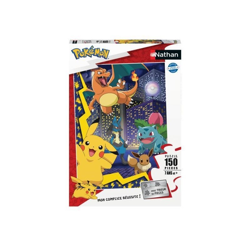 Puzzle 150 pieces La ville des Pokémon, Pokémon, Pour enfant, a part Puzzle 150 pieces La ville des Pokémon, Pokémon, Pour enfant, a part