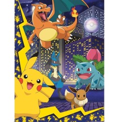 Puzzle 150 pieces La ville des Pokémon, Pokémon, Pour enfant, a part