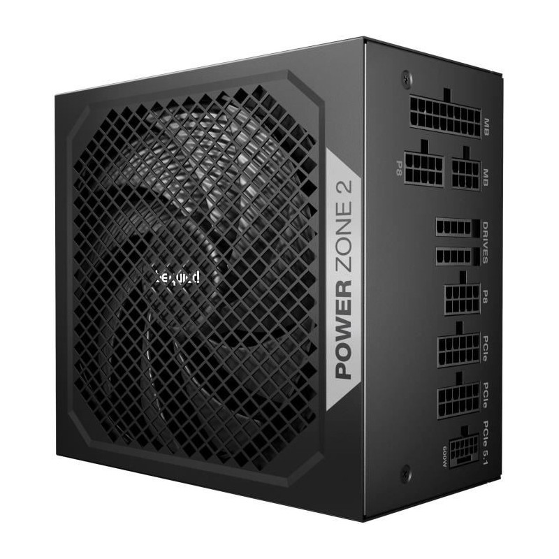 Alimentation PC - BE QUIET! - Power Zone 2 - 750 W - BP006EU - Efficac Alimentation PC - BE QUIET! - Power Zone 2 - 750 W - BP006EU - Efficac