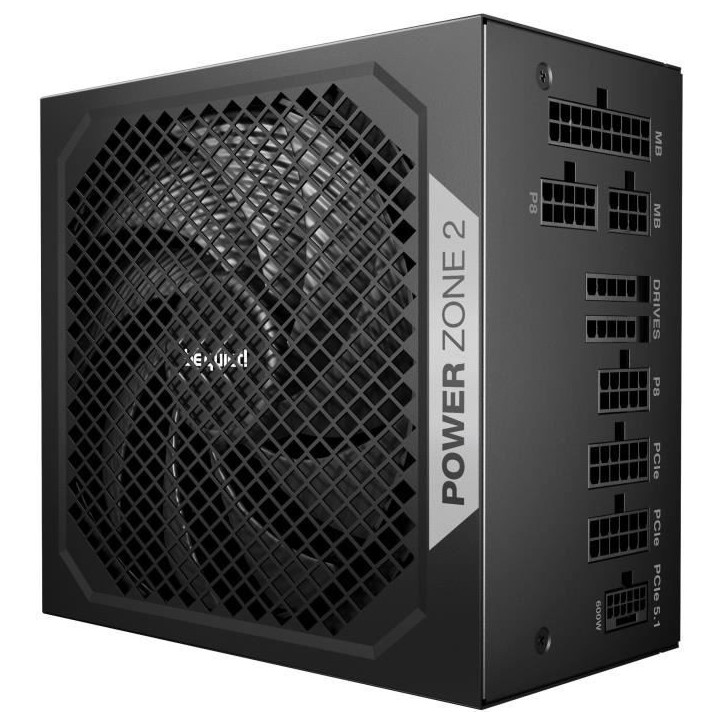 Alimentation PC - BE QUIET! - Power Zone 2 - 750 W - BP006EU - Efficacité optimale Alimentation PC - BE QUIET! - Power Zone 2 - 750 W - BP006EU - Efficacité optimale