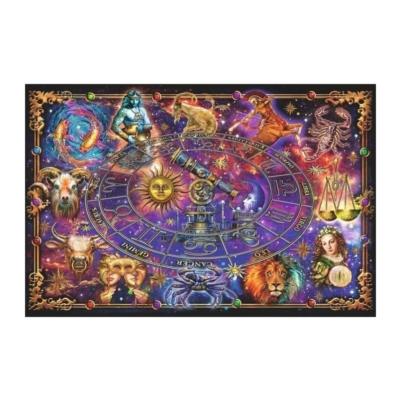 Puzzle 3000 pieces Signes du zodiaque, Puzzle adultes, Animaux, corps Puzzle 3000 pieces Signes du zodiaque, Puzzle adultes, Animaux, corps