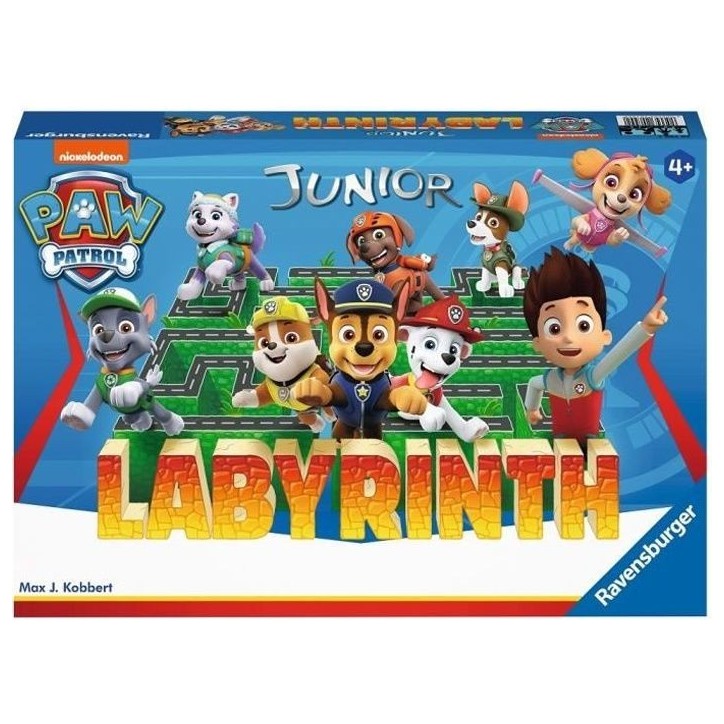 PAT'PATROUILLE Labyrinthe Jr - Ravensburger - Jeu de société enfants - Chasse au trésor dans un labyrinthe en mouvement - Des PAT'PATROUILLE Labyrinthe Jr - Ravensburger - Jeu de société enfants - Chasse au trésor dans un labyrinthe en mouvement - Des