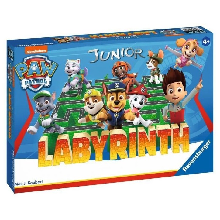 PAT'PATROUILLE Labyrinthe Jr - Ravensburger - Jeu de société enfants - Chasse au trésor dans un labyrinthe en mouvement - Des PAT'PATROUILLE Labyrinthe Jr - Ravensburger - Jeu de société enfants - Chasse au trésor dans un labyrinthe en mouvement - Des