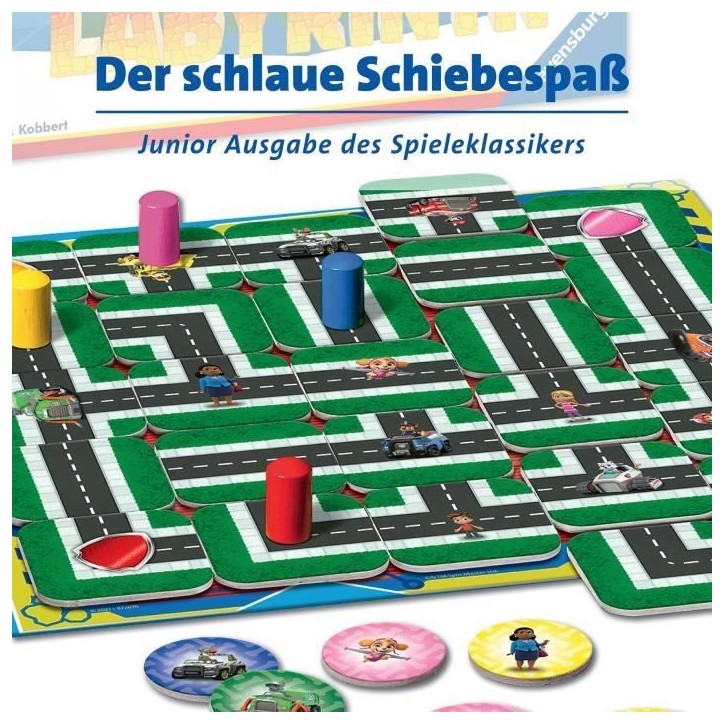 PAT'PATROUILLE Labyrinthe Jr - Ravensburger - Jeu de société enfants - Chasse au trésor dans un labyrinthe en mouvement - Des PAT'PATROUILLE Labyrinthe Jr - Ravensburger - Jeu de société enfants - Chasse au trésor dans un labyrinthe en mouvement - Des