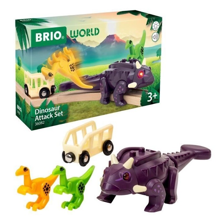BRIO Coffret Attaque Dinosaure BRIO Coffret Attaque Dinosaure