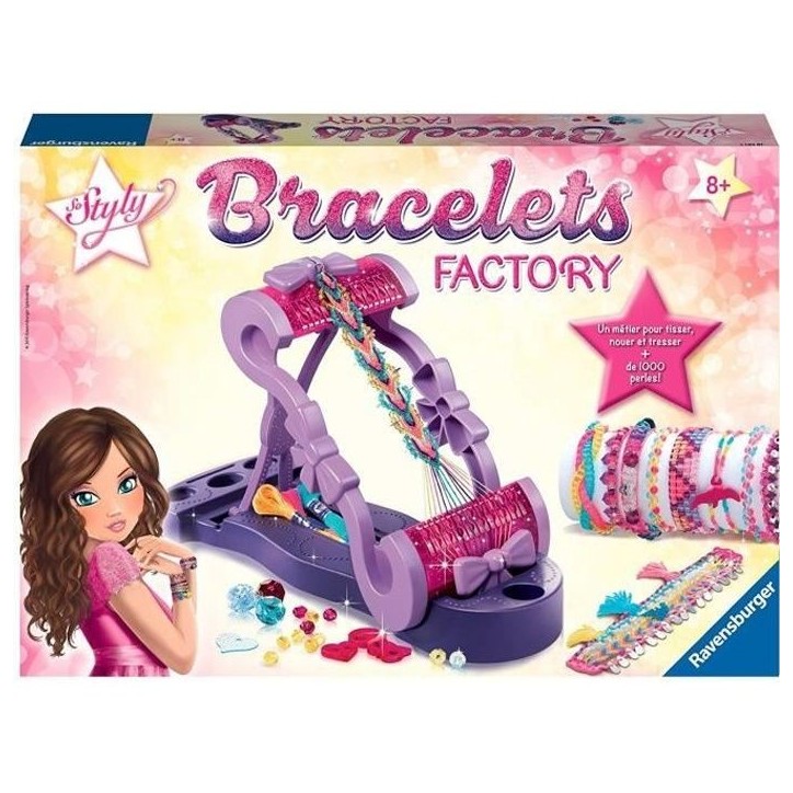 Métier a tisser bracelets - Ravensburger - Loisir créatif enfant - Coffret Complet DIY - Des 8 ans Métier a tisser bracelets - Ravensburger - Loisir créatif enfant - Coffret Complet DIY - Des 8 ans